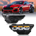 Ford Mustang Headlights YM-A530 For Ford Mustang (2024–Present) - Product Gallery Thumbnail 1