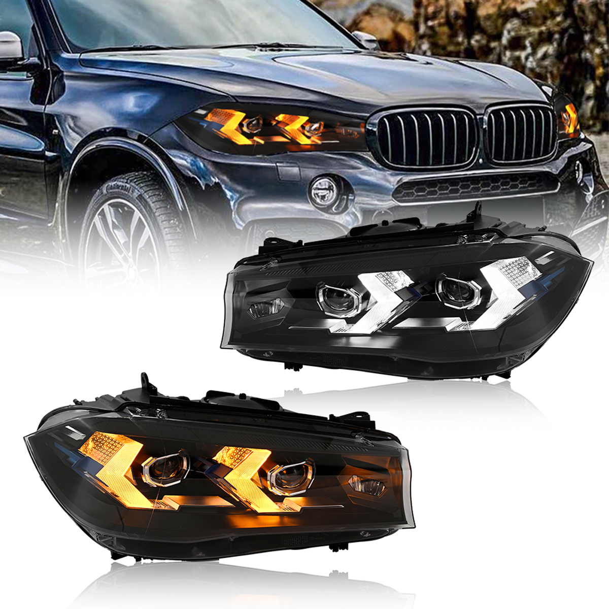 X5 F15 Headlights