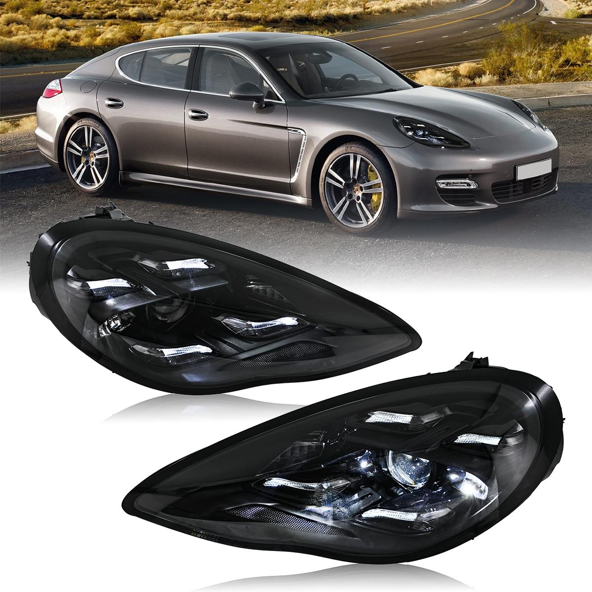 Panamera 970.1 Headlights