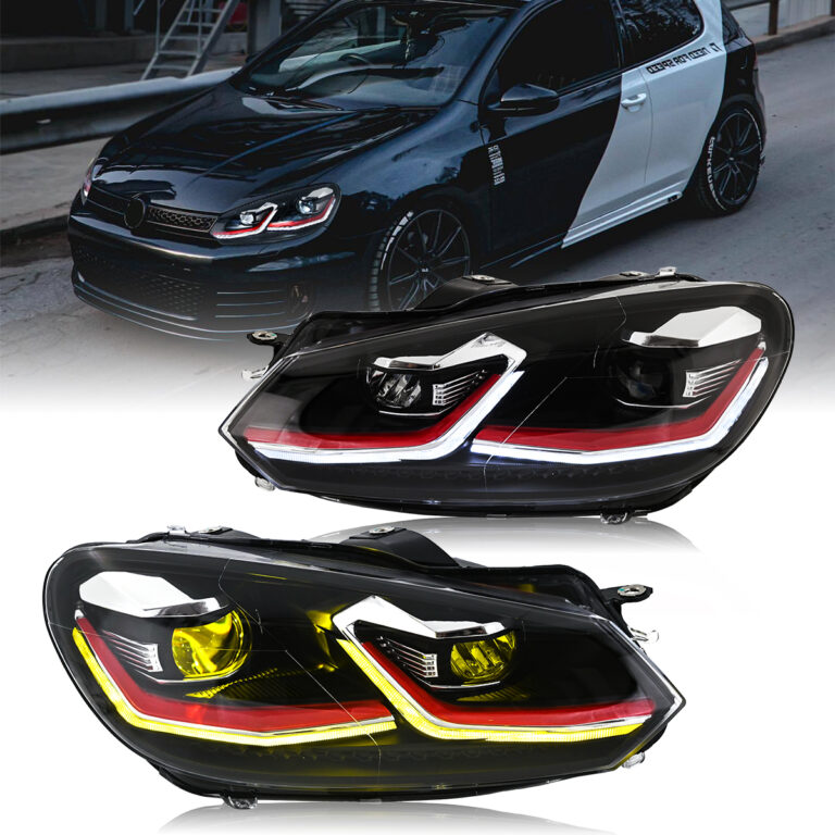 Volkswagen Golf MK6 Headlights GLF-A282-G6 For Volkswagen Golf MK6 (2010–2014) - Main View