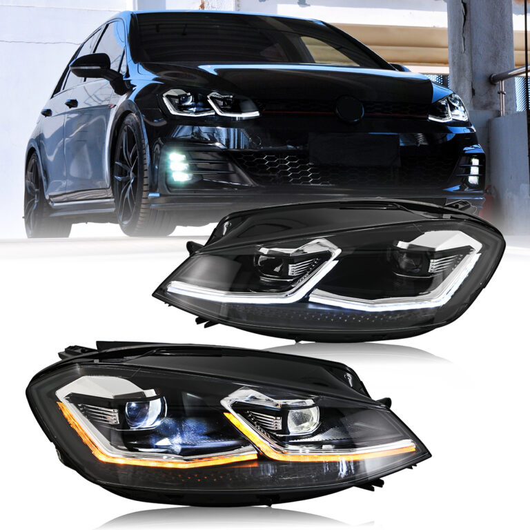 Volkswagen Golf MK7.5 Headlights GLF-A282-G7.5 For Volkswagen Golf MK7.5 (2018–2021) - Main View