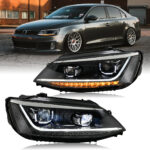 Volkswagen Jetta Headlights DZ-A547 For Volkswagen Jetta - Миниатюра галереи продуктов 5