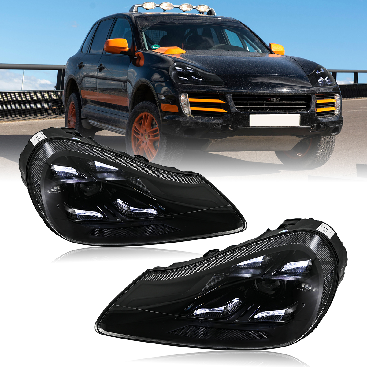 Cayenne 957 Headlights