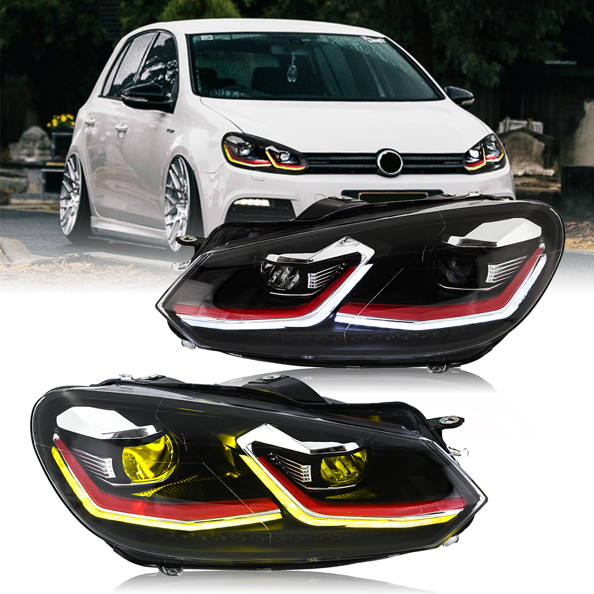 Golf MK6 Headlights