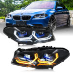 BMW 5 Lampu Depan Seri BM-A527 Untuk BMW F10 F18 (2011–2017) - Gambar Kecil Galeri Produk 3