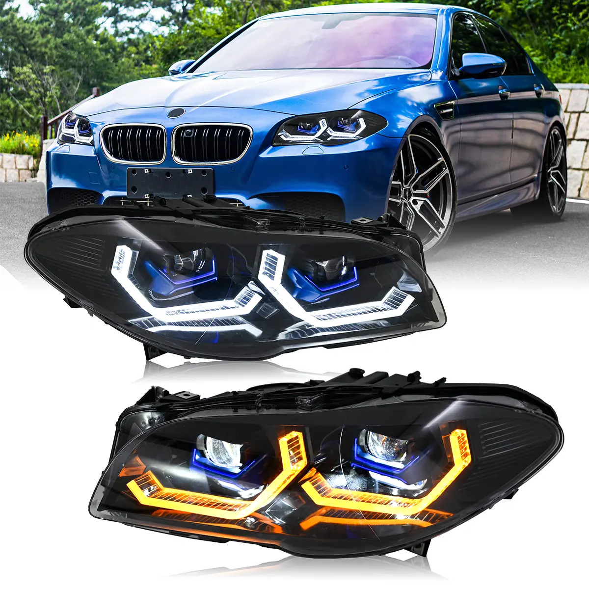 BMW 5 Series Headlights