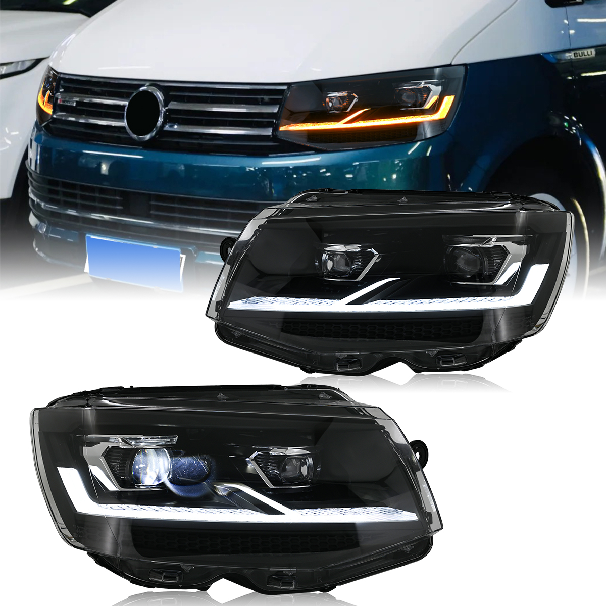 Volkswagen T6 Headlights