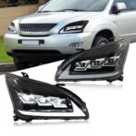 Lexus RX Headlights RX-A537 For Lexus RX330 / RX350 / RX400h (2004–2009) - Gambar Kecil Galeri Produk 6
