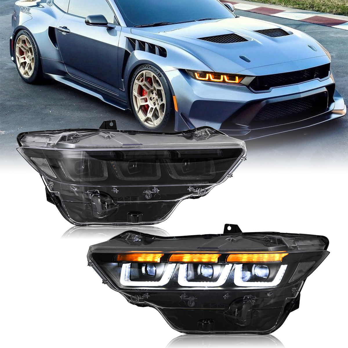Mustang Headlights