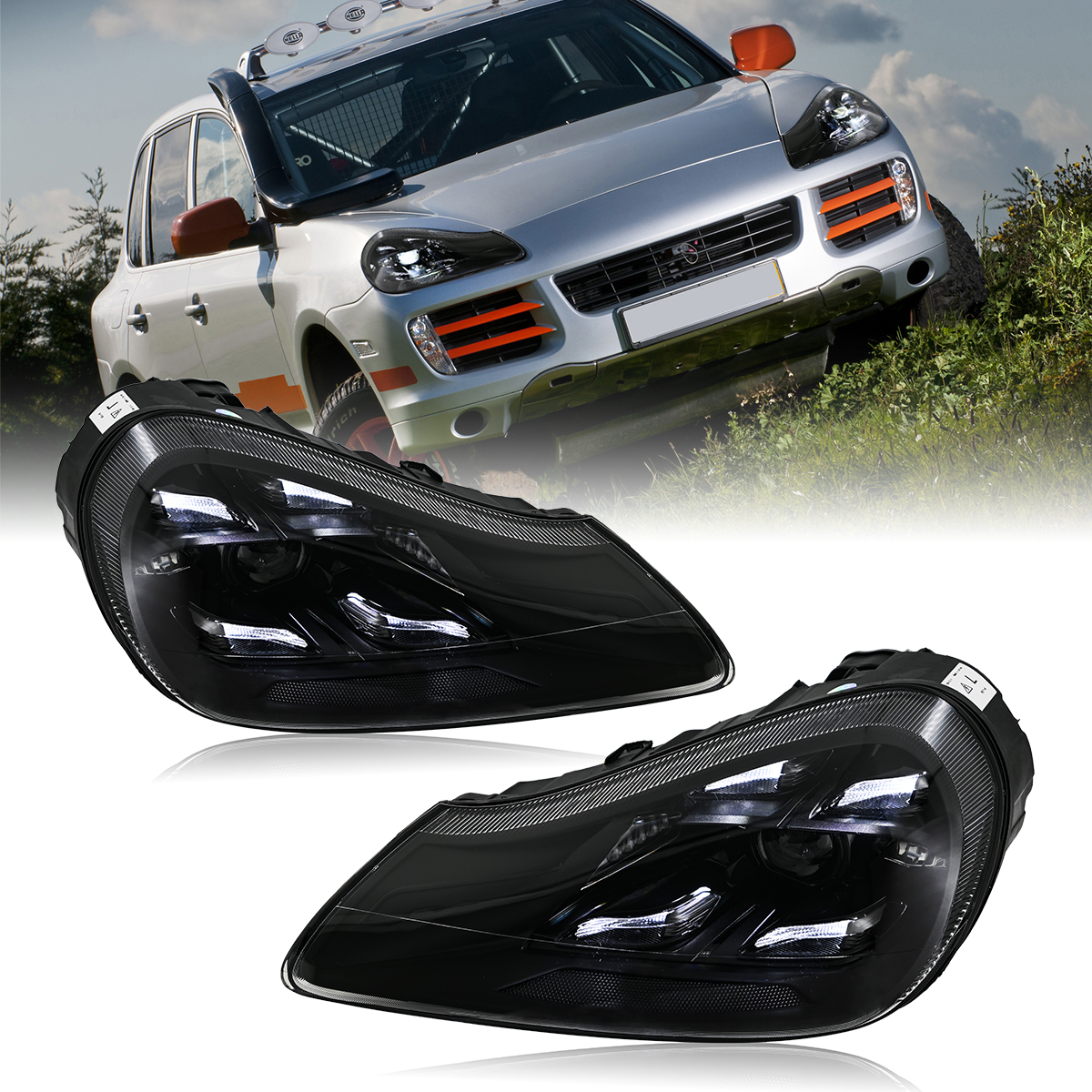 Cayenne 957 Headlights