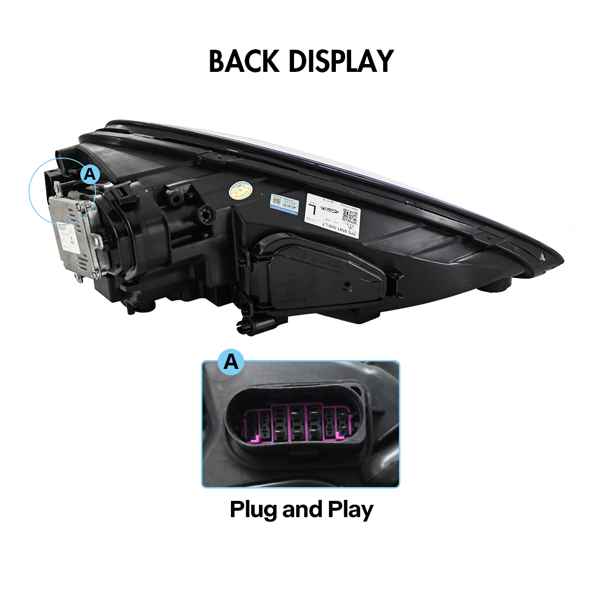 Porsche Cayenne 958.1 Headlights KY-A540 For Porsche Cayenne 958.1 - View 10