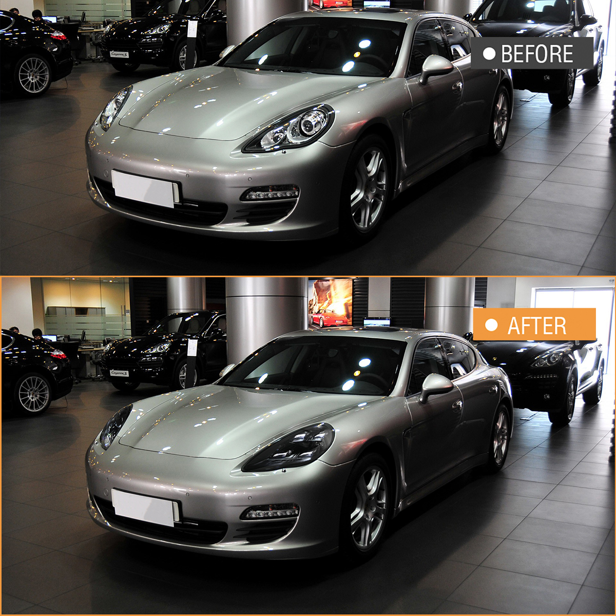 Panamera 970.1 Headlights