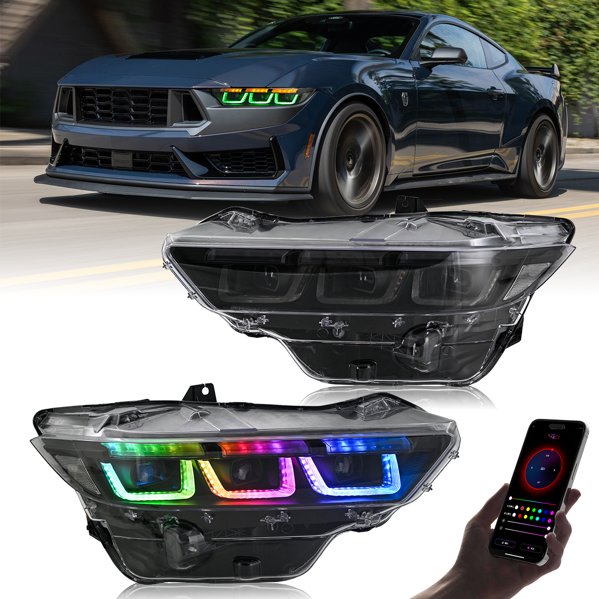 Mustang Headlights