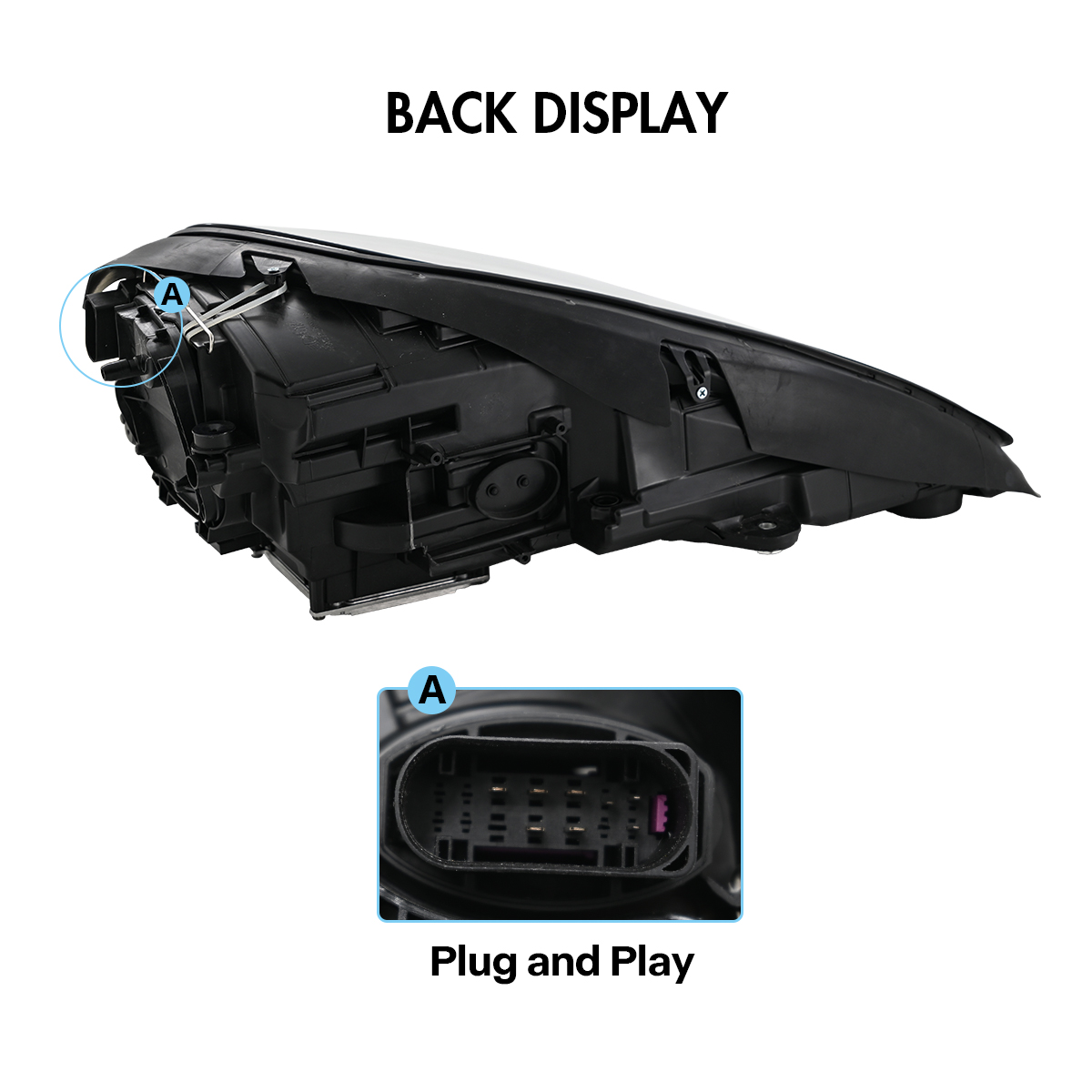 Macan 95B.1 Headlights