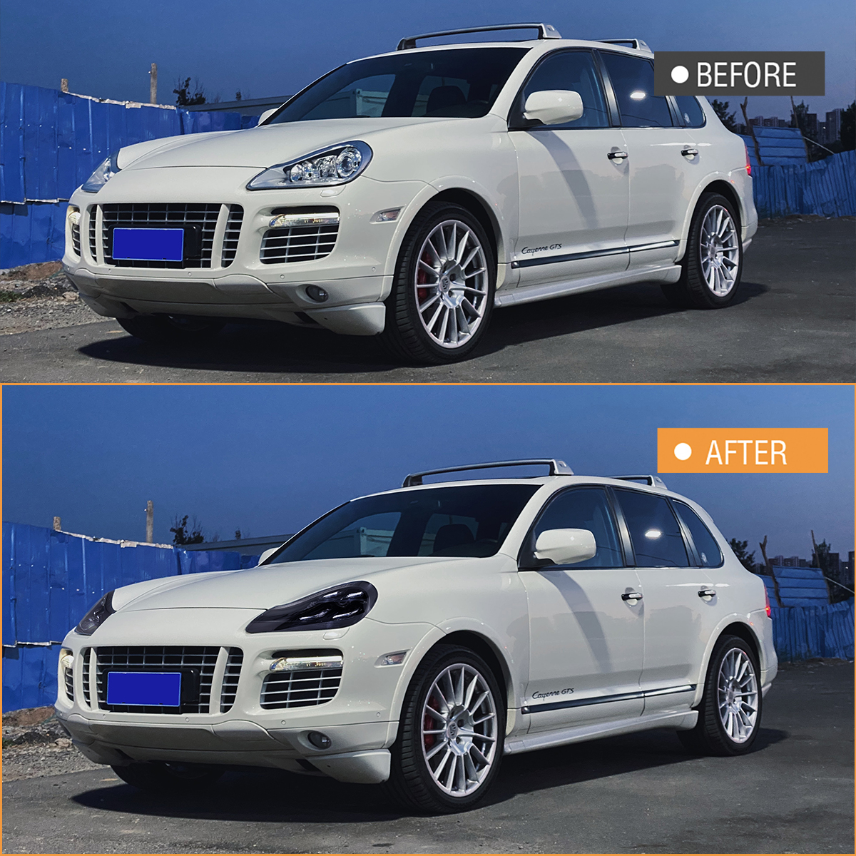 Cayenne 957 Headlights
