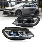 Volkswagen Golf MK7.5 Headlights GLF-A282-G7.5 For Volkswagen Golf MK7.5 (2018–2021 г.) - Миниатюра галереи продуктов 6