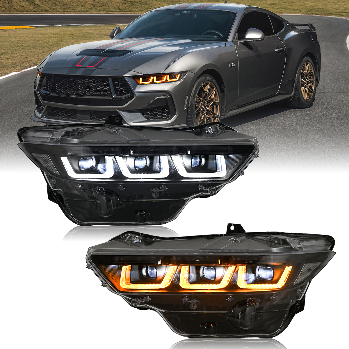 Mustang Headlights