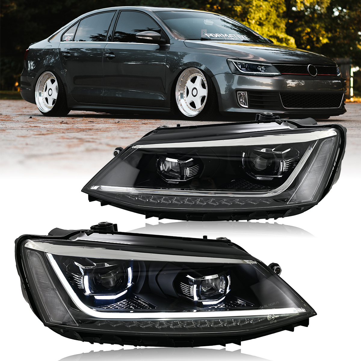 Volkswagen Jetta Headlights DZ-A547 For Volkswagen Jetta - View 7