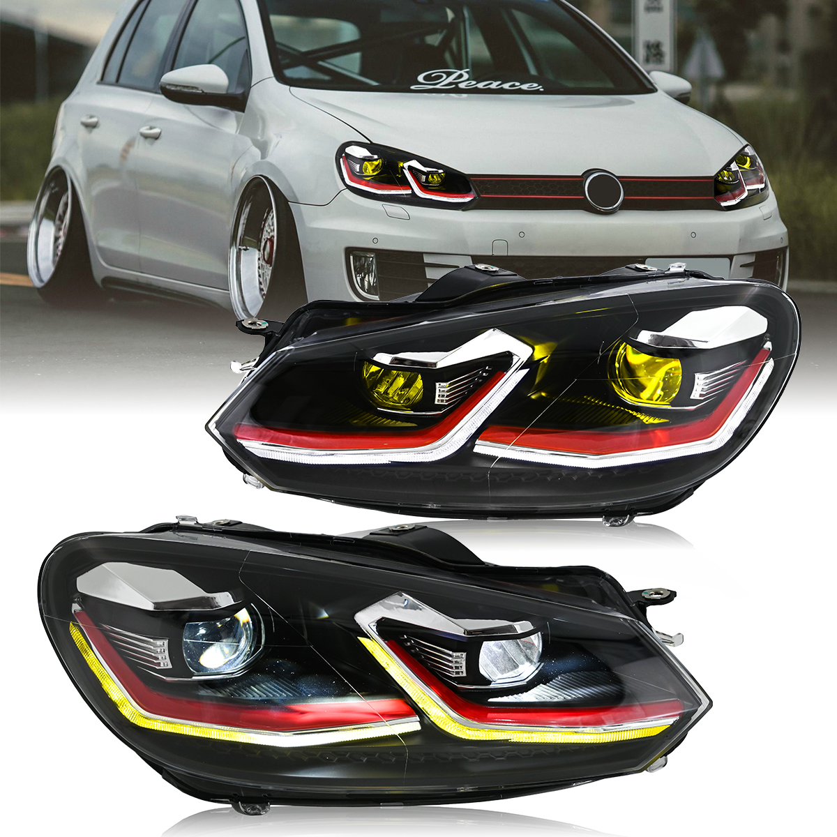 Golf MK6 Headlights