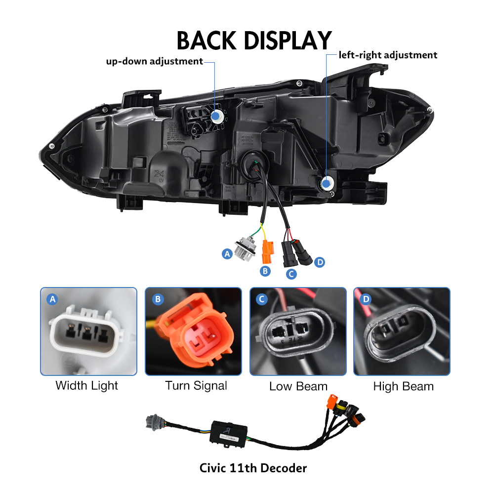 Civic Headlights