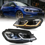 Volkswagen Golf MK7.5 Headlights GLF-A282-G7.5 For Volkswagen Golf MK7.5 (2018–2021 г.) - Миниатюра галереи продуктов 7