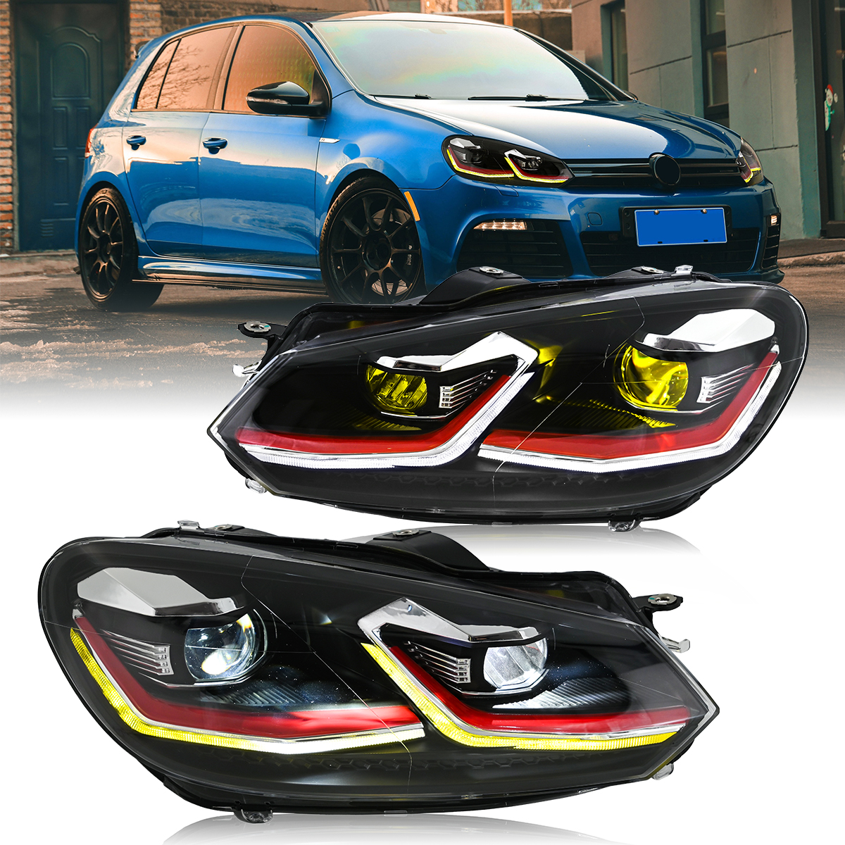 Golf MK6 Headlights