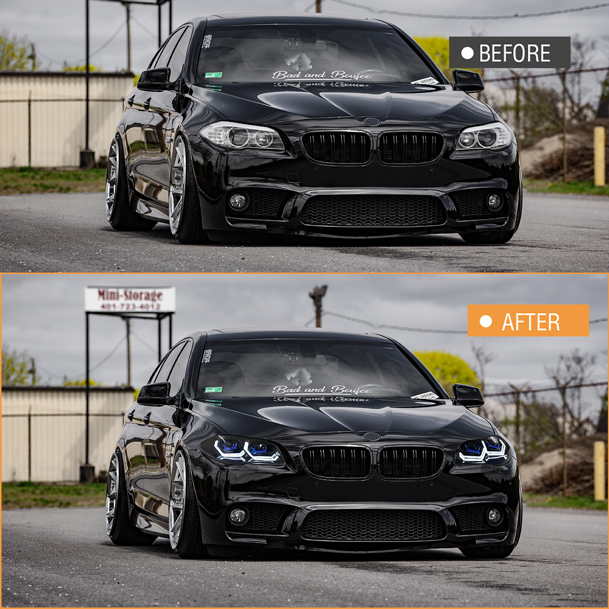 BMW 5 Series Headlights