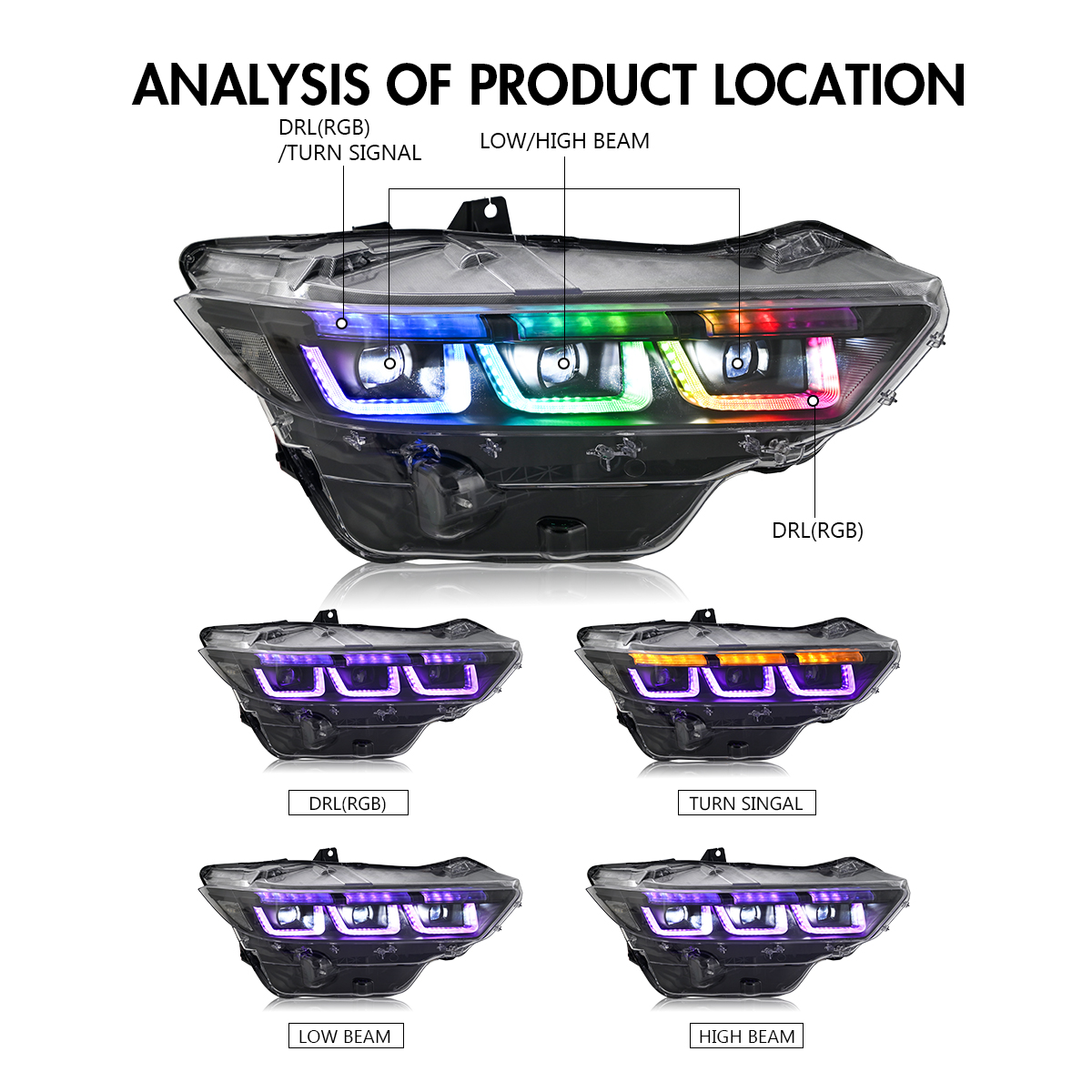 Mustang Headlights