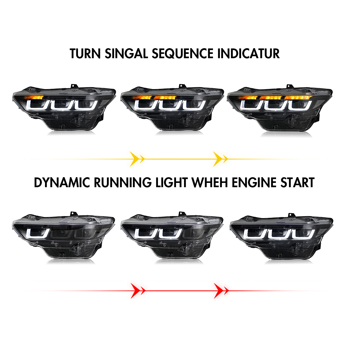 Mustang Headlights