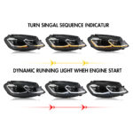 Volkswagen Golf MK7.5 Headlights GLF-A282-G7.5 For Volkswagen Golf MK7.5 (2018–2021 г.) - Миниатюра галереи продуктов 13