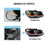 Lampu Depan Volkswagen Golf MK6 GLF-A282-G6 Untuk Volkswagen Golf MK6 (2010–2014) - Gambar Kecil Galeri Produk 14