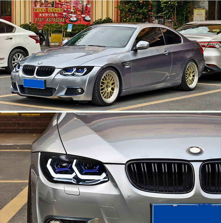 BMW E92 Headlights E92-A208-2-B For BMW 3 Series E92 E93 LCI 27 E92 Headlights
