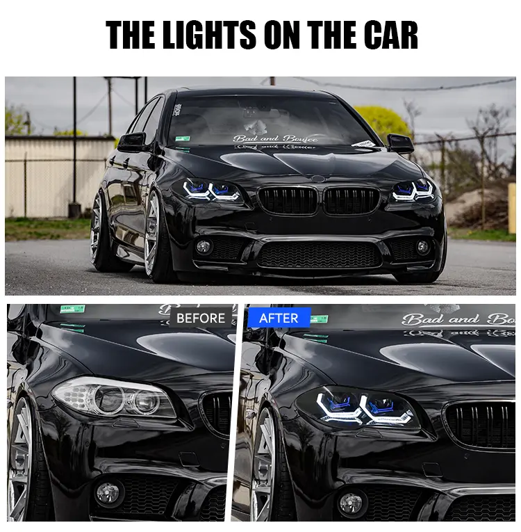 BMW 5 Series Headlights BM-A527 For BMW F10 F18 (2011–2017) 18 BMW 5 Series Headlights