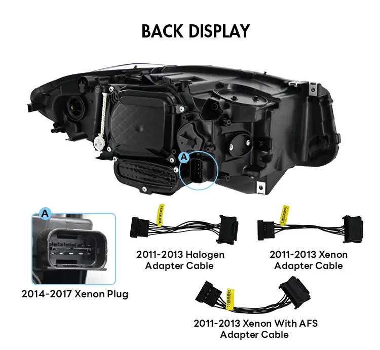 BMW 5 Series Headlights BM-A527 For BMW F10 F18 (2011–2017) 21 BMW 5 Series Headlights