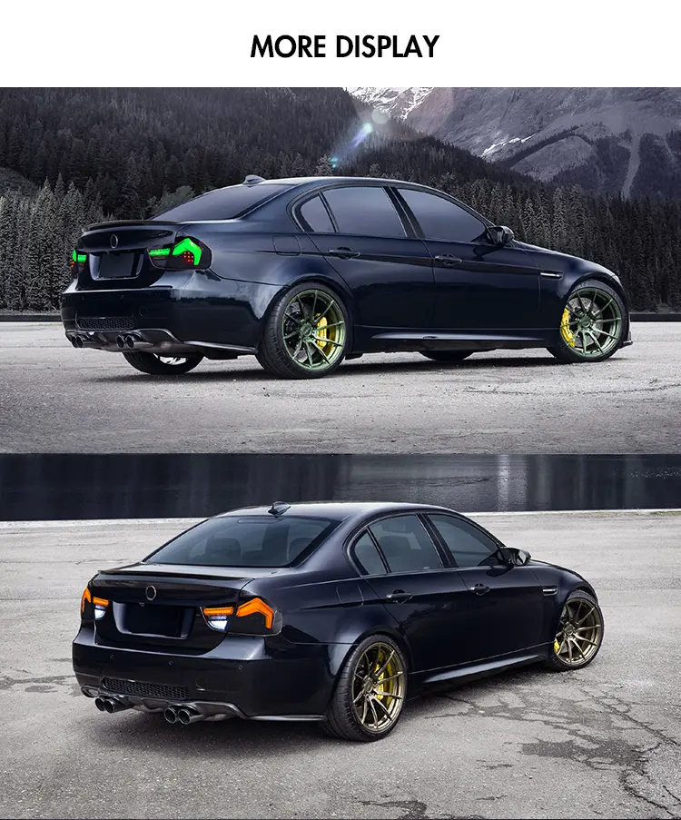 BMW 3 Series Tail Lights E90-B204-RGB For BMW E90 LCI (2009–2012) 28 BMW 3 Series Tail Lights