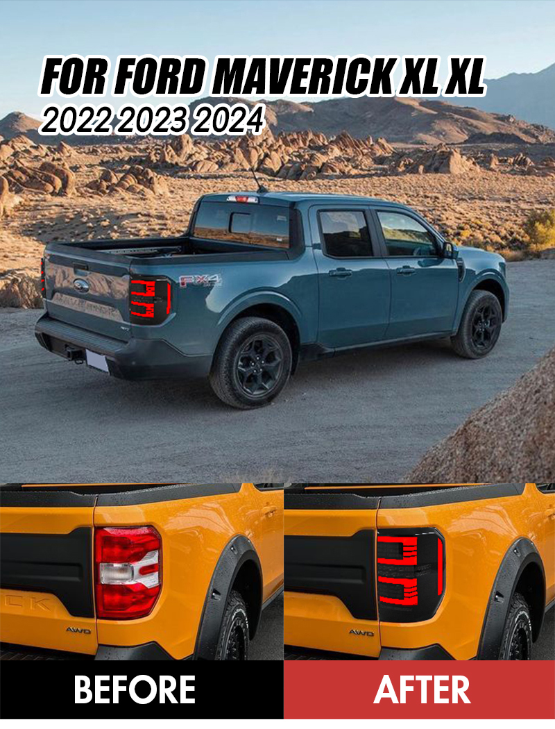 Ford Maverick Tail Lights MRK-B613-S For Ford Maverick (2022+) 15 Maverick Tail Lights
