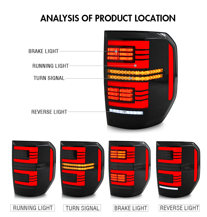 Ford Maverick Tail Lights MRK-B613-S For Ford Maverick (2022+) 16 Maverick Tail Lights