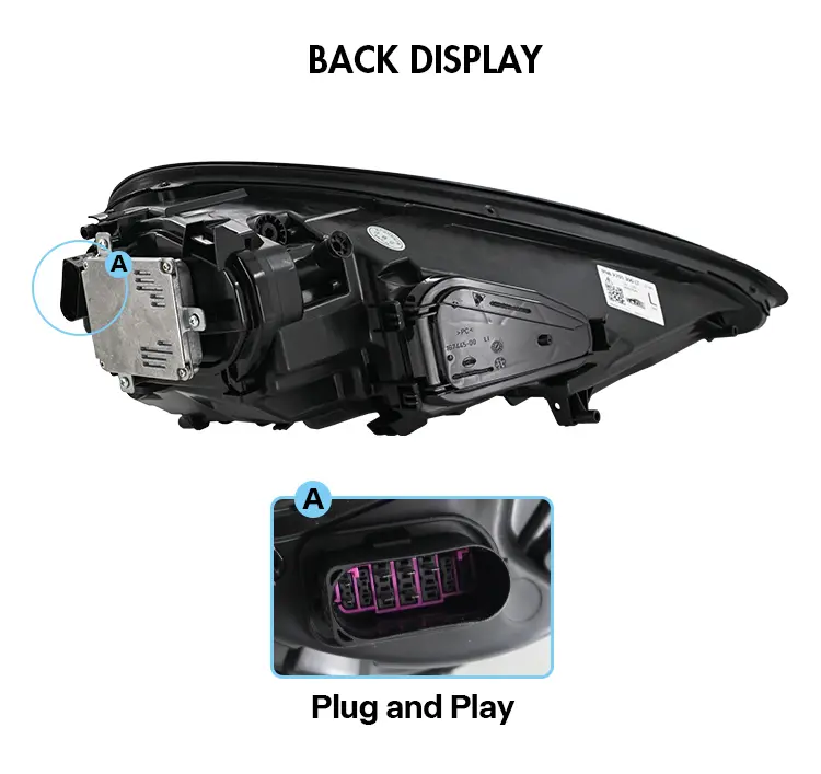 Porsche Panamera 970.1 Headlights PM-A542 For Porsche Panamera 970.1 21 Panamera 970.1 Headlights