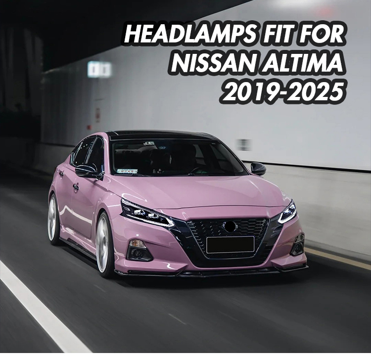 Nissan Altima Headlights TN-A528 For Nissan Altima (2019–2022) Upgrade to 2023 Style 17 Altima Headlights