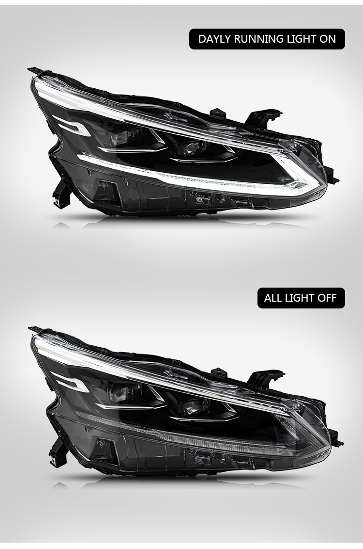 Nissan Altima Headlights TN-A528 For Nissan Altima (2019–2022) Upgrade to 2023 Style 20 Altima Headlights