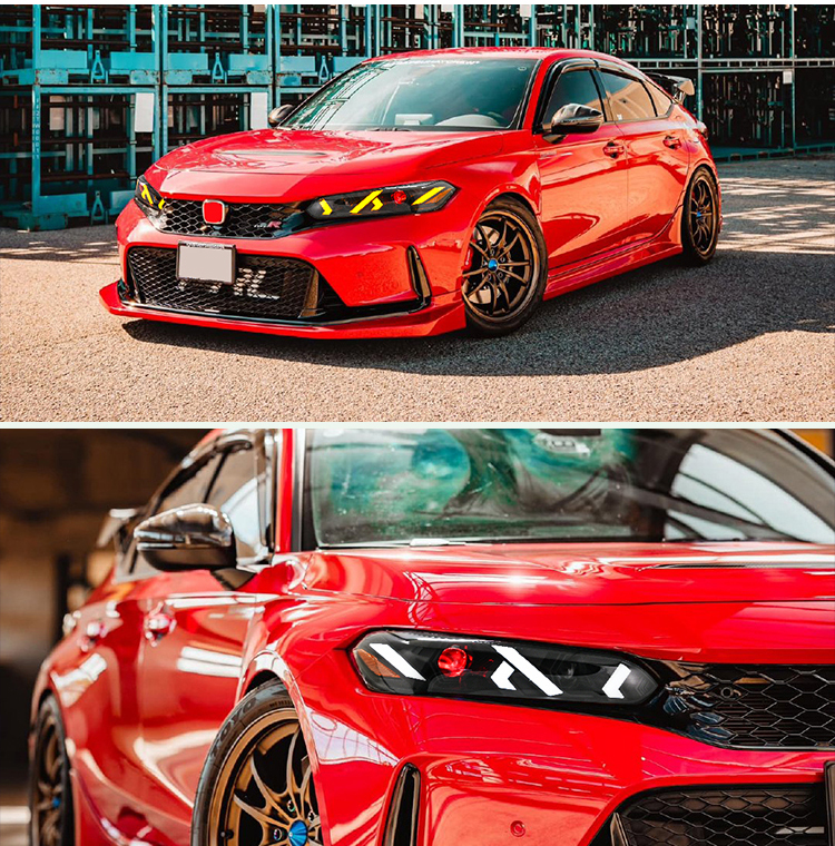 Fari Honda Civic SY-A168B-E Per Honda Civic Honda–2025(2022–2025) 24 思域11代兰博大灯 10