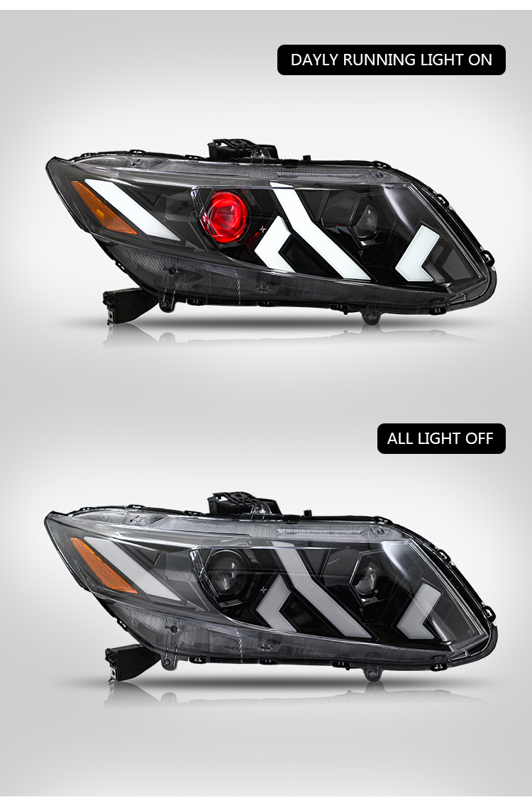 Honda Civic Headlights SY-A523 Series For Honda Civic (2012–2015) 20 Civic Headlights