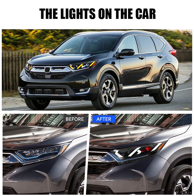 Honda CR-V Headlights CRV-A529 For Honda CR-V (2017–2021) 18 CR-V Headlights