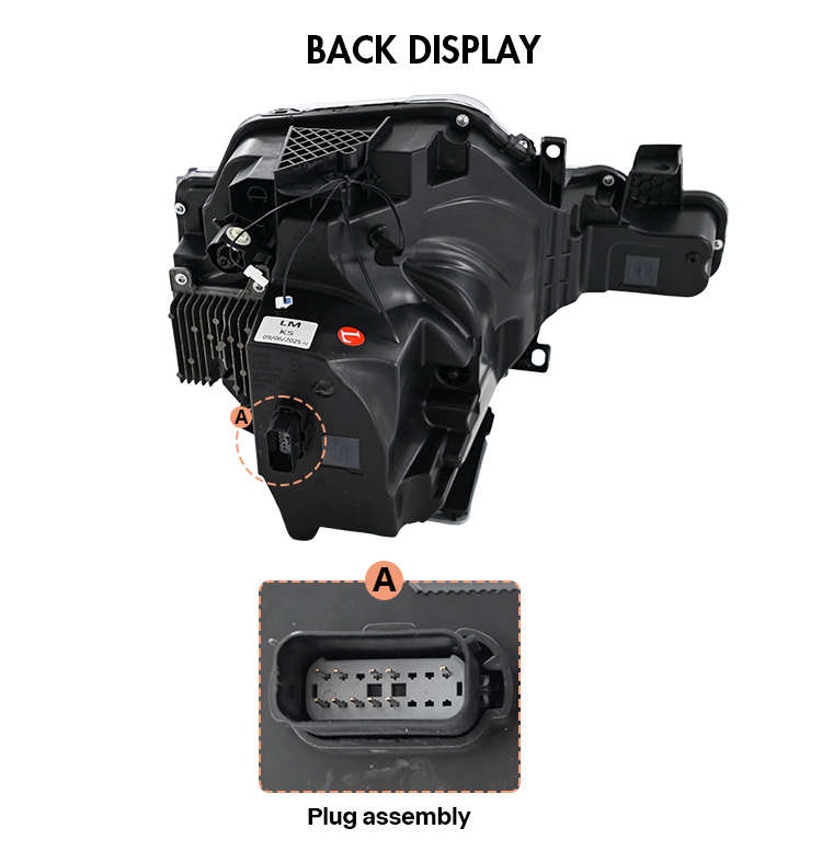 Ford Bronco Headlights LM-A522A For Ford Bronco (2021–2025) 21 Bronco Headlights