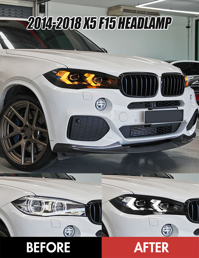 BMW X5 F15 Headlights F15-A544 For BMW X5 (2014–2018) 15 X5 F15 Headlights