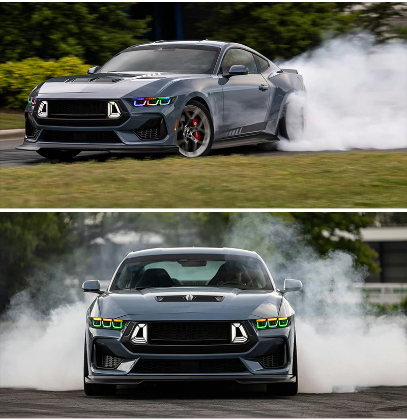Ford Mustang Headlights YM-A530-RGB For Ford Mustang (2024–Present) 35 Mustang Headlights