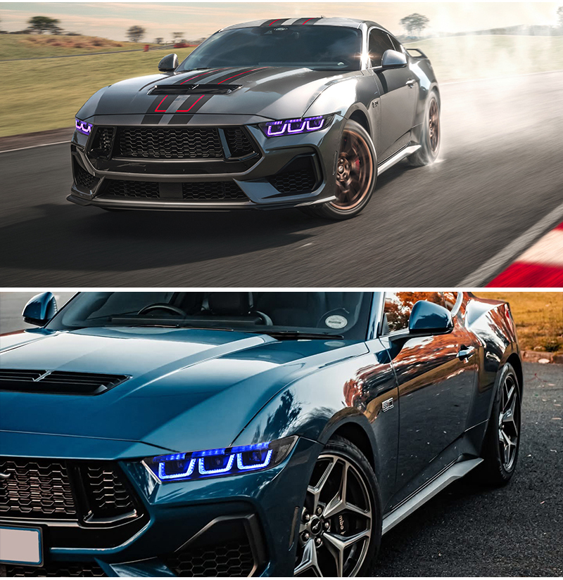 Ford Mustang Headlights YM-A530-RGB For Ford Mustang (2024–Present) 36 Mustang Headlights
