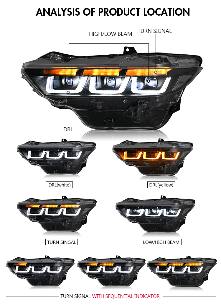 Mustang Headlights