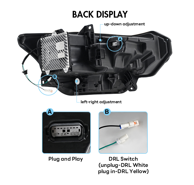 Mustang Headlights